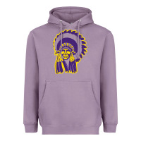Lavender Haskell Indian Nations College Heavyweight Hoodie - artisFamous