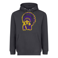 Smoke Haskell Indian Nations College Heavyweight Hoodie - artisFamous