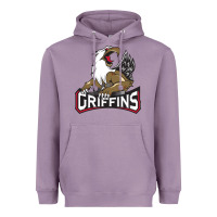 Lavender The Griffins, Grand Rapids Heavyweight Hoodie - artisFamous