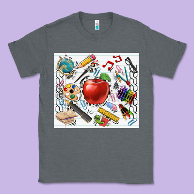 School Elements Tumbler Classic Tee Designed By Cowgirlartshop