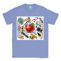 Colony Blue school elements tumbler Classic Tee - CowGirlArtShop