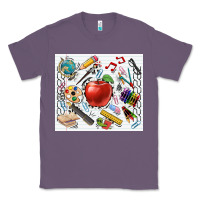 Lavender school elements tumbler Classic Tee - CowGirlArtShop