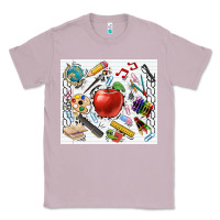 Lilac school elements tumbler Classic Tee - CowGirlArtShop