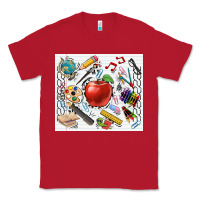 Red school elements tumbler Classic Tee - CowGirlArtShop