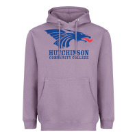 Lavender Hutchinson Community College Heavyweight Hoodie - artisFamous