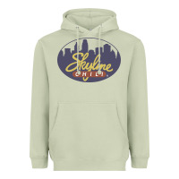 Matcha Skyline Chili Resto Heavyweight Hoodie - artisFamous