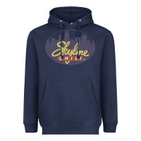 Navy Skyline Chili Resto Heavyweight Hoodie - artisFamous