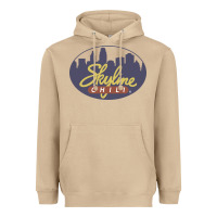 Mushroom Skyline Chili Resto Heavyweight Hoodie - artisFamous