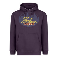 Plum Skyline Chili Resto Heavyweight Hoodie - artisFamous