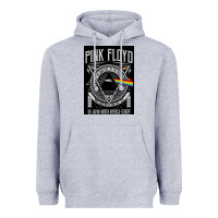 Heather Grey floyd Heavyweight Hoodie - artisFamous