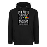 Black floyd Heavyweight Hoodie - artisFamous