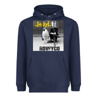 Navy rowyco Heavyweight Hoodie - artisFamous