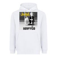 White rowyco Heavyweight Hoodie - artisFamous