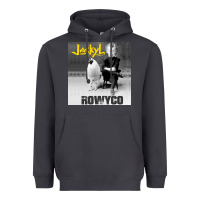 Smoke rowyco Heavyweight Hoodie - artisFamous