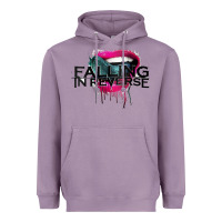 Lavender falling in reverse ban drock Heavyweight Hoodie - artisFamous