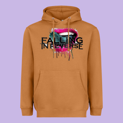Falling In Reverse Ban Drock Heavyweight Hoodie Designed By Artisfamous