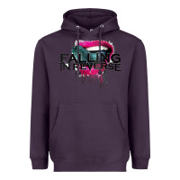 Plum falling in reverse ban drock Heavyweight Hoodie - artisFamous