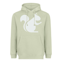 Matcha squirrel Heavyweight Hoodie - artisFamous