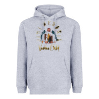 Heather Grey jimi hendrix Heavyweight Hoodie - artisFamous
