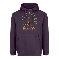 Plum jimi hendrix Heavyweight Hoodie - artisFamous