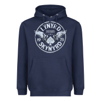 Navy linyrd skynyrd Heavyweight Hoodie - artisFamous