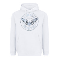 White linyrd skynyrd Heavyweight Hoodie - artisFamous