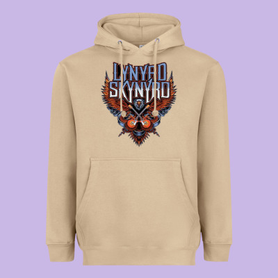 Linyrd Skynyrd Heavyweight Hoodie Designed By Artisfamous