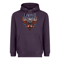 Plum linyrd skynyrd Heavyweight Hoodie - artisFamous