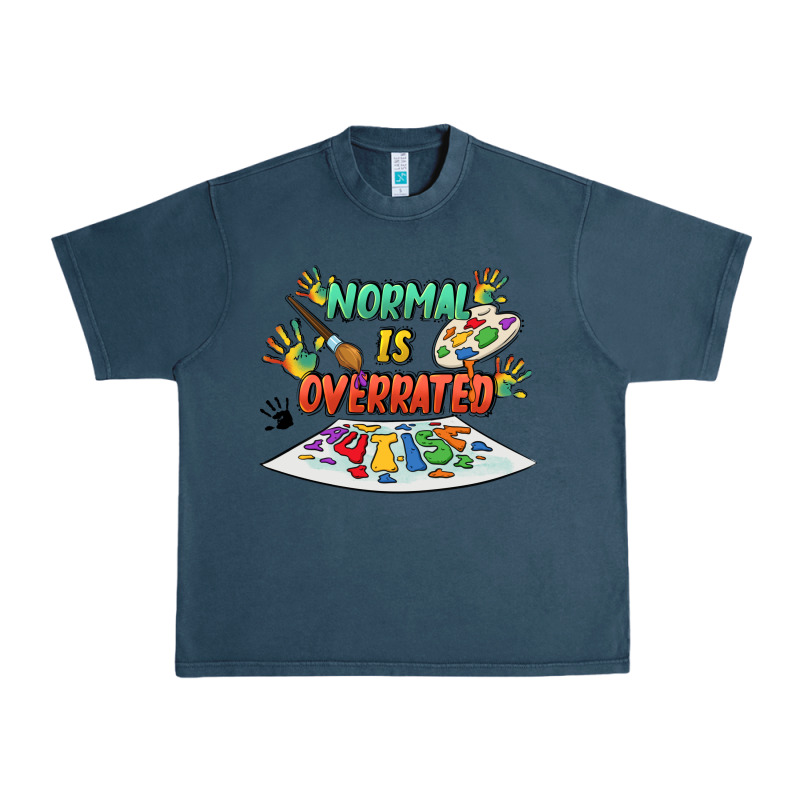 Normal Is Overrated Urban Heavy Tee by FaDigitalArtStudio | Teevron