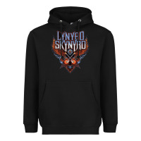 Black linyrd skynyrd Heavyweight Hoodie - artisFamous