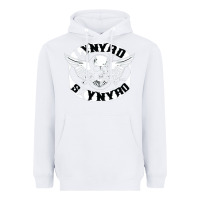 White linyrd skynyrd Heavyweight Hoodie - artisFamous
