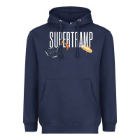 Navy supertramp Heavyweight Hoodie - artisFamous