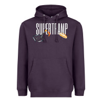 Plum supertramp Heavyweight Hoodie - artisFamous