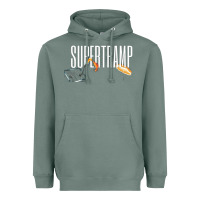 Sage supertramp Heavyweight Hoodie - artisFamous