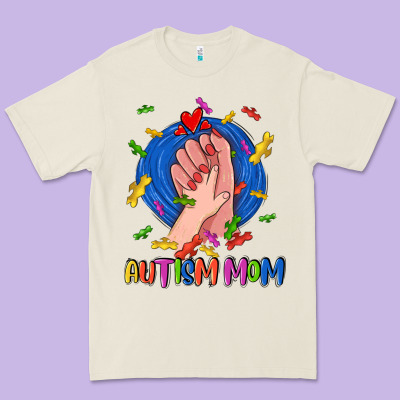 Autism Mom Premium Tee Designed By Cowgirlartshop