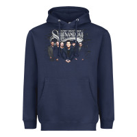 Navy shenandoah Heavyweight Hoodie - artisFamous