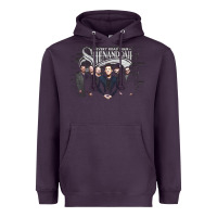 Plum shenandoah Heavyweight Hoodie - artisFamous