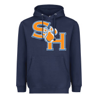 Navy sam houston state bearkats Heavyweight Hoodie - artisFamous