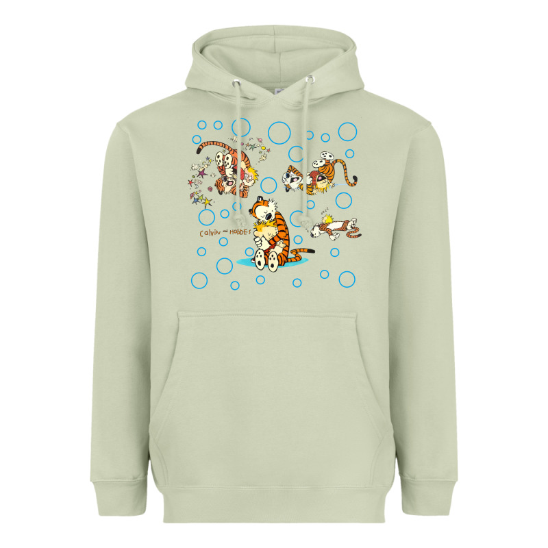 Calvin And Hobbes Heavyweight Hoodie by artisFamous | Teevron