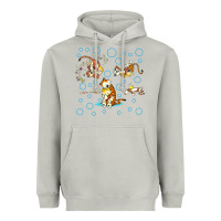 Moon Dust calvin and hobbes Heavyweight Hoodie - artisFamous