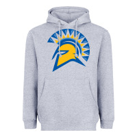 Heather Grey san jose state spartans Heavyweight Hoodie - artisFamous