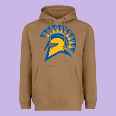 San Jose State Spartans Heavyweight Hoodie Designed By Artisfamous