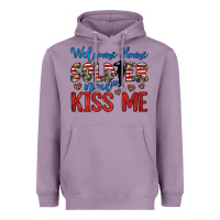 Lavender welcome home soldier now kiss me Heavyweight Hoodie - JahusDesignShop