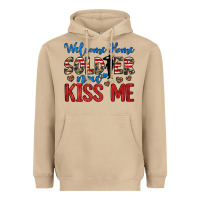 Mushroom welcome home soldier now kiss me Heavyweight Hoodie - JahusDesignShop