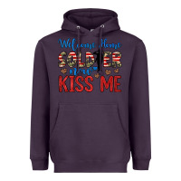 Plum welcome home soldier now kiss me Heavyweight Hoodie - JahusDesignShop