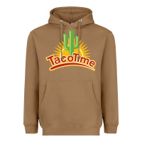 Toasted Coconut Resto Tacotime Heavyweight Hoodie - artisFamous