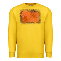 Lemon gemstone orange leopard background Premium Sweatshirt - JahusDesignShop