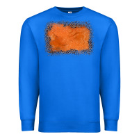 True Royal gemstone orange leopard background Premium Sweatshirt - JahusDesignShop