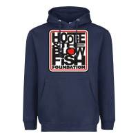 Navy hootie and the blowfish Heavyweight Hoodie - artisFamous