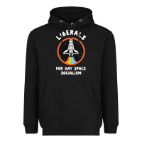 Black liberals for gay space socialism Heavyweight Hoodie - artisFamous